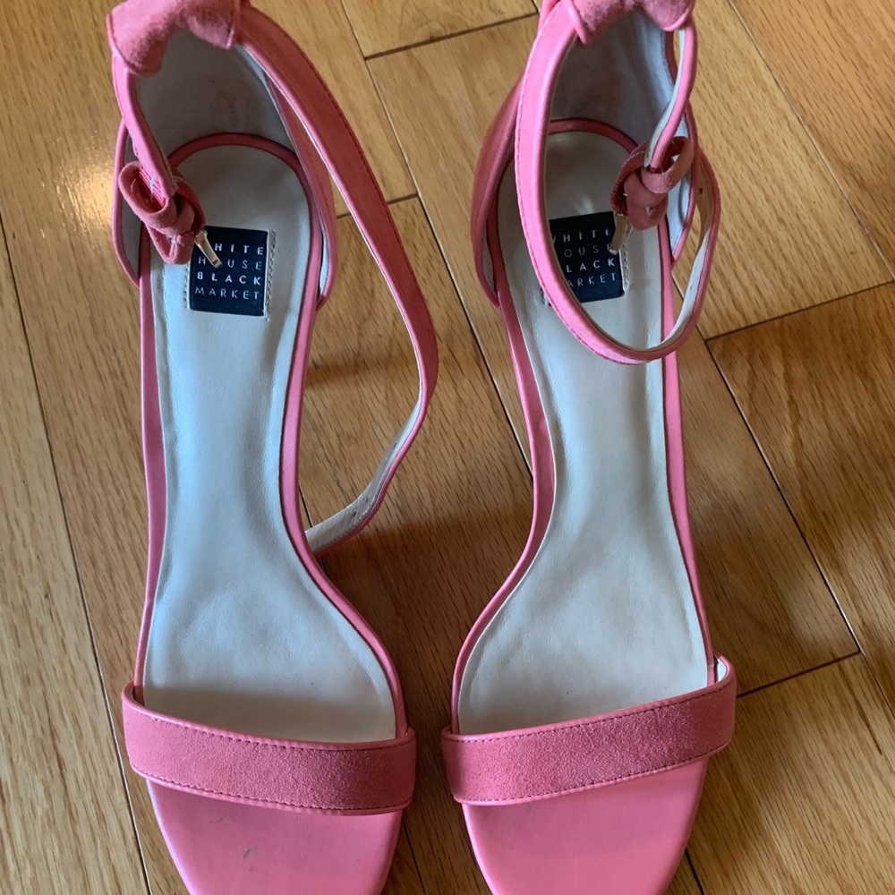 Pink heels